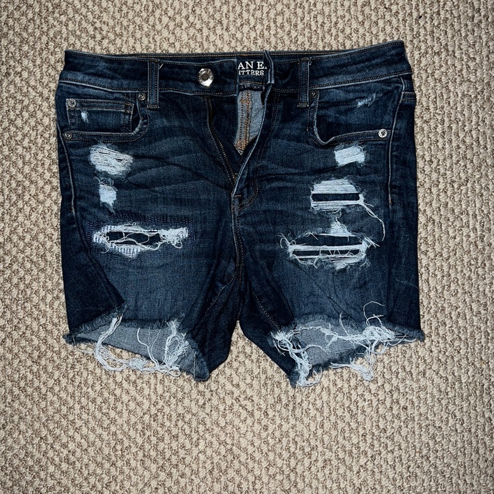 American Outfitters Ripped Jean Shorts
